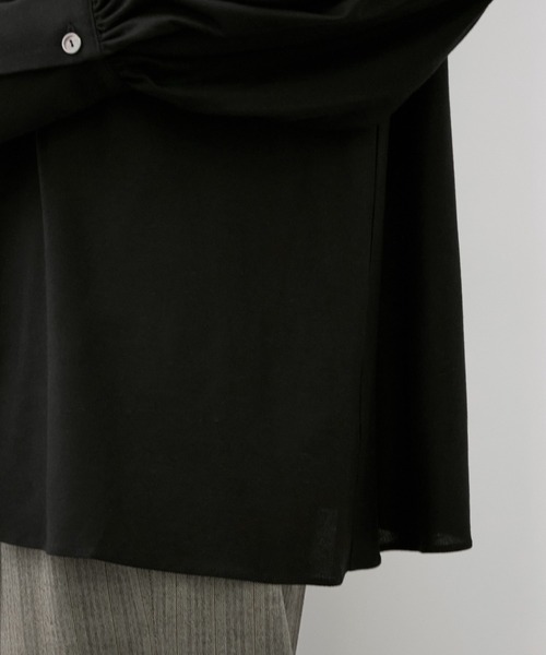 ROPE'(ロペ)の「【WEB限定】ツィルジャージバックリボンブラウス(シャツ/ブラウス・レディース・ブラック/ブラウン/イエロー系その他3・38)」の18枚目の写真