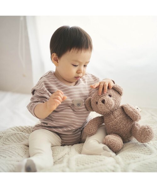 apres les cours(アプレレクール)の「tiny bear タイツ(その他ベビーウェア・キッズ・ベージュ/アイボリー・80)」の9枚目の写真