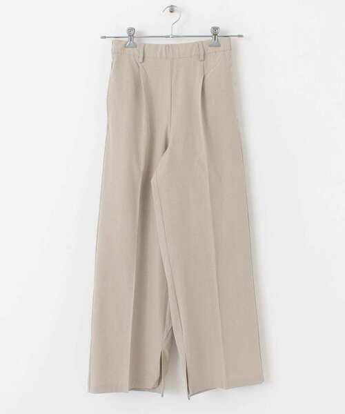 ITEMS URBANRESEARCH（アイテムズ アーバンリサーチ）の「インサイドスリットパンツ（その他パンツ・レディース・グレー/ベージュ/ブラウン・FREE）」の6枚目の写真