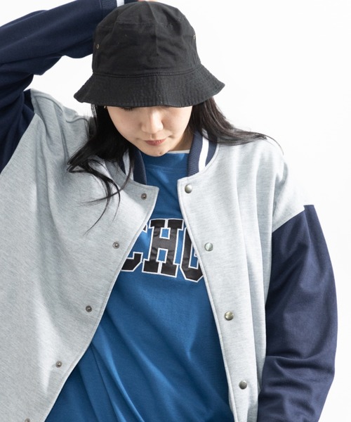 newhattan(ニューハッタン)の「NEWHATTAN Bucket Hat-twill(ハット・メンズ・ホワイト/ブラック/ネイビー/グレー/オリーブ/カーキ/デザートカモ/ウッドランド/チャコール/ベージュ系・M/L)」の3枚目の写真