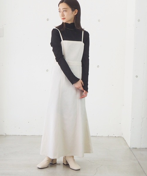 tiptop（ティップトップ）の「[新色登場]マーメイドジャンパースカート（ワンピース・レディース・ブラック/ブルー/アイボリー/ブラック系その他/ブラック系その他2/ブラック系その他3・FREE）」の8枚目の写真