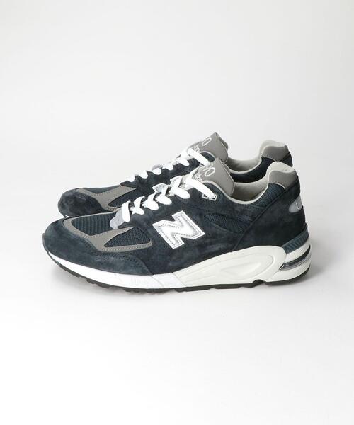 NEW BALANCE(ニューバランス)の「<New Balance(ニューバランス)> M990 V2 USA/スニーカー □□(スニーカー・メンズ・ネイビー/ライトグレー/ブラック・28.5cm/27.5cm/25cm/26.5cm/28cm/26cm/29cm/25.5cm/27cm)」の5枚目の写真