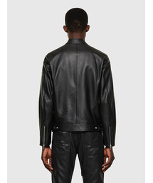 ディーゼル　ライダースジャケット　カーキ　本革　シープスキン　滑らか ディーゼル ライダースジャケット カーキ 本革 シープスキン