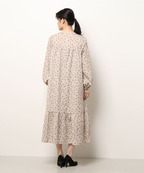 ehka sopo（エヘカソポ）の「星座柄ワンピース（ワンピース・レディース・ブラック/ベージュ・ﾌﾘ-）」の3枚目の写真