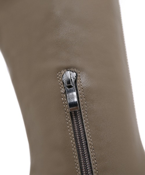 Futier land（フューティアランド）の「2wayストレートニーハイブーツ（ブーツ・レディース・ブラック/モカ・36/37/38/39/40）」の10枚目の写真