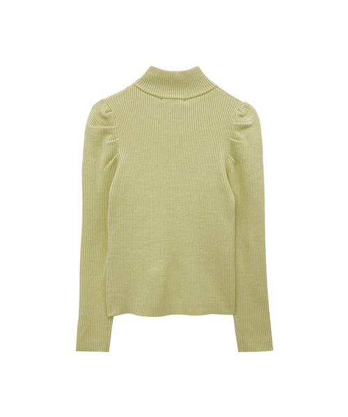 ADIRA（アディラ）の「ハイネックパフスリニット（ニット/セーター・レディース・ライム/ブルーグリーン/ライトベージュ/アイボリー・MEDIUM）」の21枚目の写真