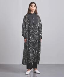 美品】THE RERACS ザリラクスボア付きロングジレワンピース