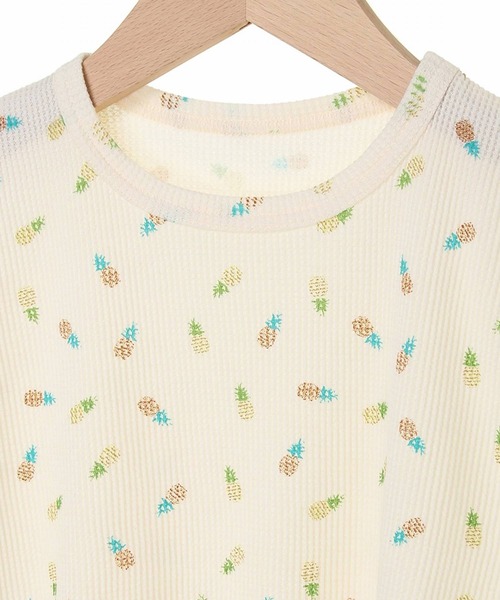 FRUIT OF THE LOOM 【KIDS】ルームウエアワッフル半袖上下セット