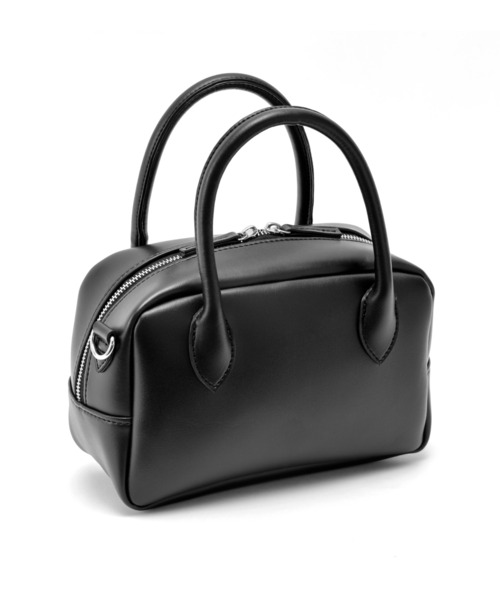 DEVICE+（デバイスプラス）の「DEVICE＋  フェイクレザー 2wayミニボストンバッグ（ボストンバッグ・レディース・ブラック・FREE）」の11枚目の写真