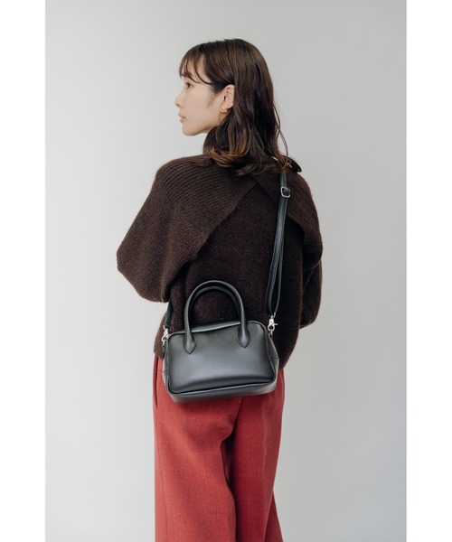 DEVICE+（デバイスプラス）の「DEVICE＋  フェイクレザー 2wayミニボストンバッグ（ボストンバッグ・レディース・ブラック・FREE）」の21枚目の写真