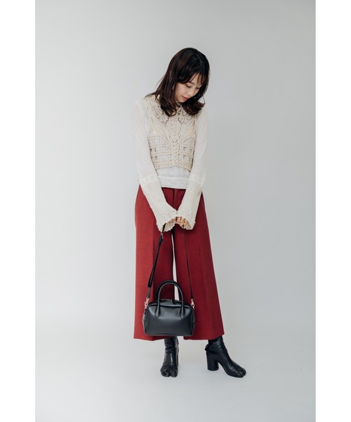 DEVICE+（デバイスプラス）の「DEVICE＋  フェイクレザー 2wayミニボストンバッグ（ボストンバッグ・レディース・ブラック・FREE）」の15枚目の写真