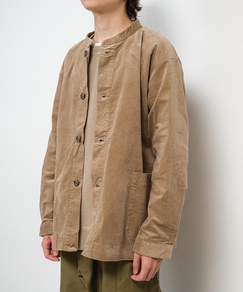 quadro（クオドロ）の「ストレッチ別珍カバーオール（カバーオール