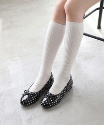 LibertyDoll ローヒールリボンバレエレインパンプス