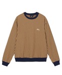 STUSSY（ステューシー）の「Vertical Dot Striped Ls Crew（T