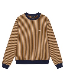 STUSSY Veal Dot Striped L/S スウェット　M STUSSY Veal Dot Striped L/S スウェット M STUSSY Vertical Dot