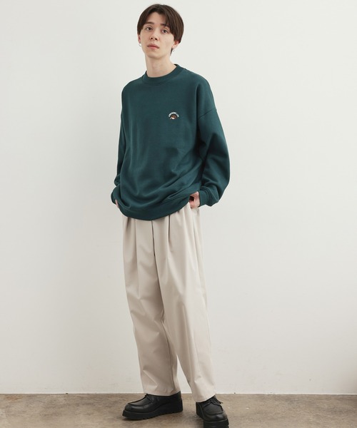 JUNRED（ジュンレッド）の「ライススタイルグラフィッククルーズスウェットプルオーバー（パーカー・メンズ・ラベンダー/キナリ/グリーン・LL/L/M）」の8枚目の写真