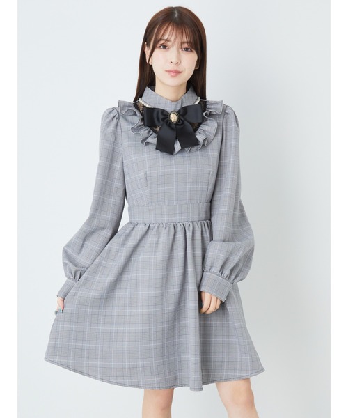 セール カメオリボンヨークワンピース ワンピース Ank Rouge アンクルージュ のファッション通販 Zozotown