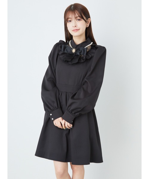 セール カメオリボンヨークワンピース ワンピース Ank Rouge アンクルージュ のファッション通販 Zozotown