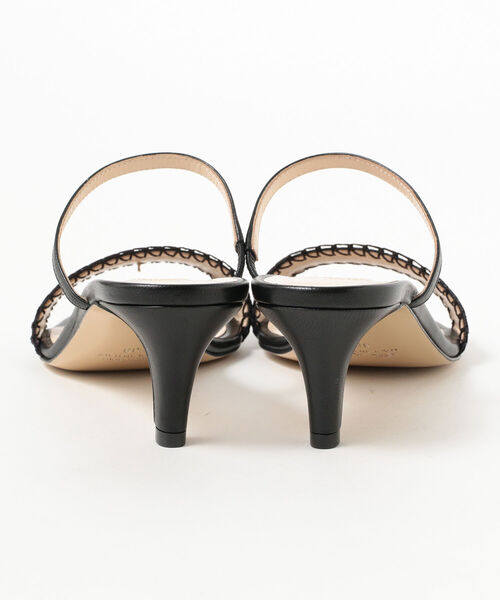 Demi-Luxe BEAMS(デミルクス ビームス)の「NEBULONI E. × Demi-Luxe BEAMS / 別注 ステッチサンダル(サンダル・レディース・ブラック・35/36/37/38)」の6枚目の写真