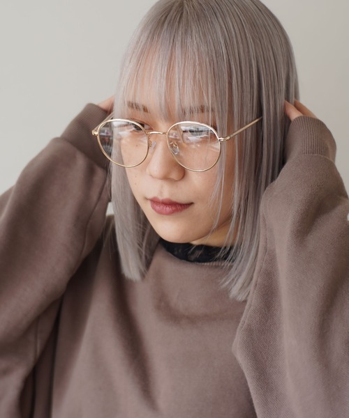 Port(ポート)の「クリアレンズ ユニセックス 伊達メガネ ( 3点セット )(メガネ・レディース・D/I/B/L/A/T/E/Q/U/R/J/G/C/V/S/M/F/N/O/K/H/その他2/その他1/その他/X/その他3/P/その他4/その他5/その他6/その他8/その他7/その他9/その他10/その他13/その他12/その他16/その他15/その他14/その他11・FREE)」の3枚目の写真