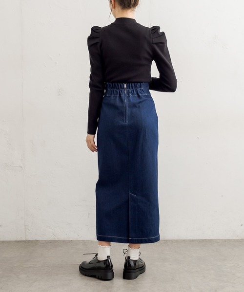 OLIVE des OLIVE（オリーブデオリーブ）の「モテパワショルプルオーバー（ニット/セーター・レディース・ブラック/パープル/オフホワイト/ライトブラウン/ラベンダー・FREE）」の16枚目の写真