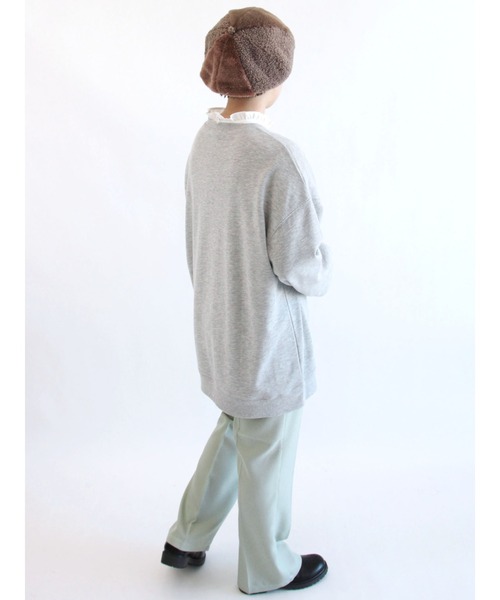 ehka sopo（エヘカソポ）の「無地／チェックアソート裾フレアパンツ（その他パンツ・レディース・ブラック/ベージュ/ブラウン/グレー/ブルー/グリーン・ﾌﾘ-）」の15枚目の写真