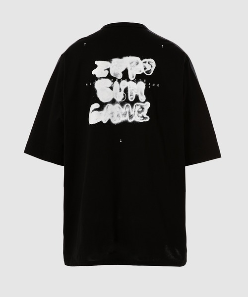 th products(ティーエイチプロダクト)の「Spray Long T-Shirt(Tシャツ/カットソー・メンズ・ホワイト/ブラック・1/2)」の3枚目の写真