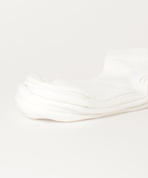 Reebok(リーボック)の「アクティブ ファウンデーション アンクル ソックス 3足組 / Active Foundation Ankle Socks 3 Pairs(ソックス/靴下・メンズ・ホワイト×ホワイト/ブラック/ブラック×ブラック・LARGE/MEDIUM/SMALL/X-LARGE)」の6枚目の写真