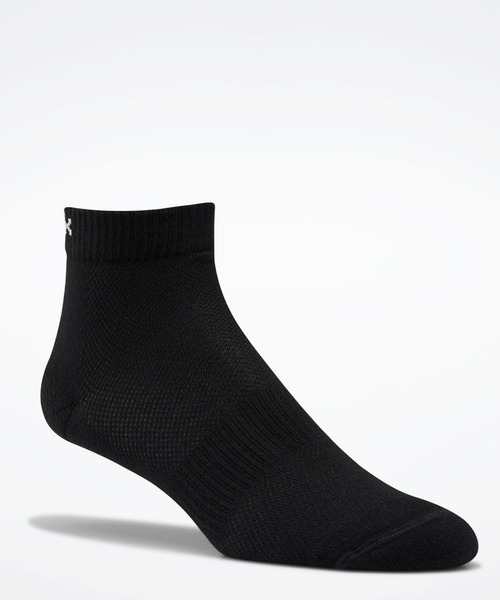 Reebok(リーボック)の「アクティブ ファウンデーション アンクル ソックス 3足組 / Active Foundation Ankle Socks 3 Pairs(ソックス/靴下・メンズ・ホワイト×ホワイト/ブラック/ブラック×ブラック・LARGE/MEDIUM/SMALL/X-LARGE)」の3枚目の写真
