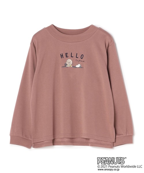 ピーナッツ Peanuts スヌーピー文字ロゴ刺繍プルオーバー Tシャツ カットソー Peanuts ピーナッツ のファッション通販 Zozotown