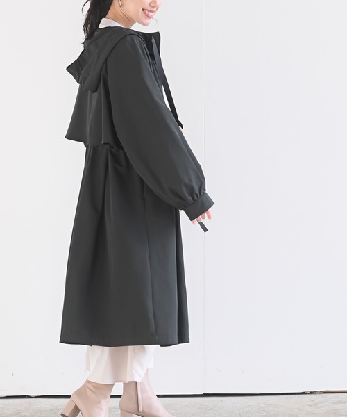 rps(アールピーエス)の「ロングマウンテンパーカー(マウンテンパーカー・レディース・ブラック/カーキ/グレイッシュベージュ・M)」の5枚目の写真