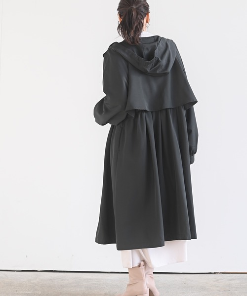 rps(アールピーエス)の「ロングマウンテンパーカー(マウンテンパーカー・レディース・ブラック/カーキ/グレイッシュベージュ・M)」の6枚目の写真