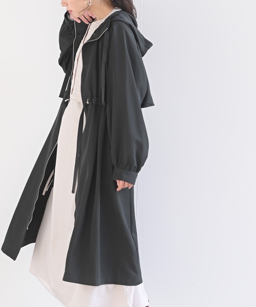 rps(アールピーエス)の「ロングマウンテンパーカー(マウンテンパーカー・レディース・ブラック/カーキ/グレイッシュベージュ・M)」の7枚目の写真