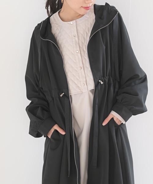 rps(アールピーエス)の「ロングマウンテンパーカー(マウンテンパーカー・レディース・ブラック/カーキ/グレイッシュベージュ・M)」の8枚目の写真