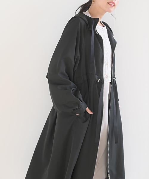 rps(アールピーエス)の「ロングマウンテンパーカー(マウンテンパーカー・レディース・ブラック/カーキ/グレイッシュベージュ・M)」の9枚目の写真