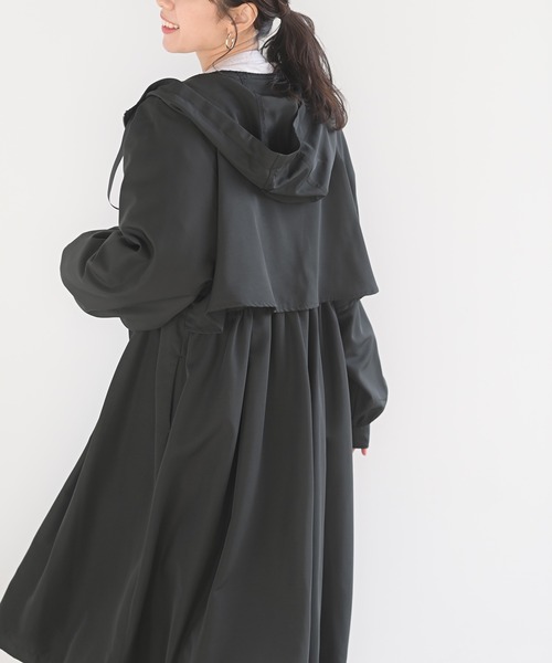 rps(アールピーエス)の「ロングマウンテンパーカー(マウンテンパーカー・レディース・ブラック/カーキ/グレイッシュベージュ・M)」の10枚目の写真