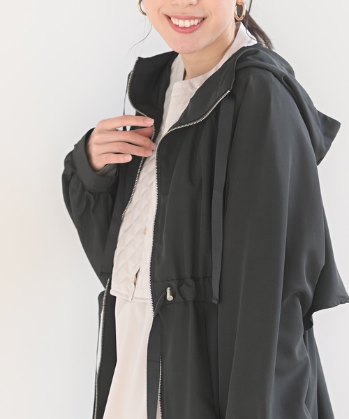 rps(アールピーエス)の「ロングマウンテンパーカー(マウンテンパーカー・レディース・ブラック/カーキ/グレイッシュベージュ・M)」の11枚目の写真