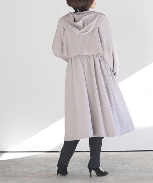 rps(アールピーエス)の「ロングマウンテンパーカー(マウンテンパーカー・レディース・ブラック/カーキ/グレイッシュベージュ・M)」の14枚目の写真