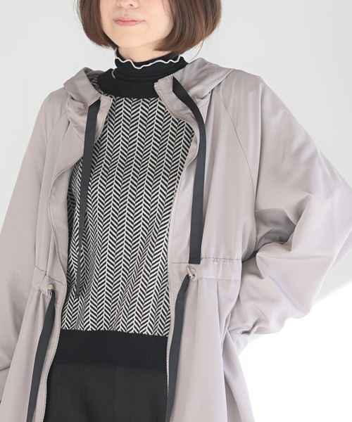 rps(アールピーエス)の「ロングマウンテンパーカー(マウンテンパーカー・レディース・ブラック/カーキ/グレイッシュベージュ・M)」の17枚目の写真