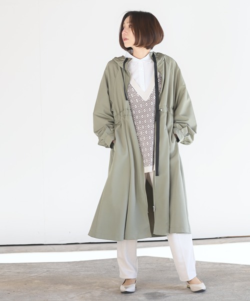 rps(アールピーエス)の「ロングマウンテンパーカー(マウンテンパーカー・レディース・ブラック/カーキ/グレイッシュベージュ・M)」の20枚目の写真