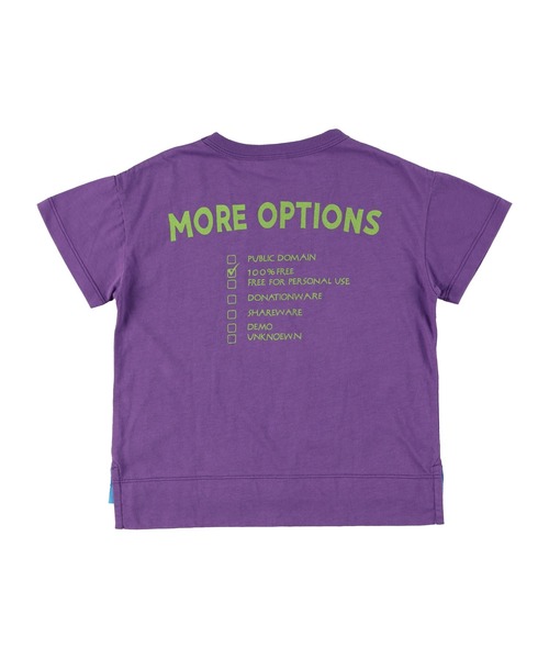 DILASH（ディラッシュ）の「DownloadデザインTシャツ（Tシャツ/カットソー・キッズ・グリーン/オフホワイト/パープル・120/110/100/90/80/140/130）」の5枚目の写真