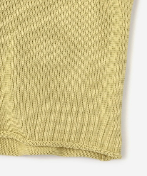 THIBAULT VAN DER STRAETE(ティボー・ヴァン・ダル・ストラット)の「THIBAULT VAN DER STRAETE | ボトルネックニットプルオーバー WOMEN(ニット/セーター・レディース・イエロー/ネイビー・SMALL)」の10枚目の写真