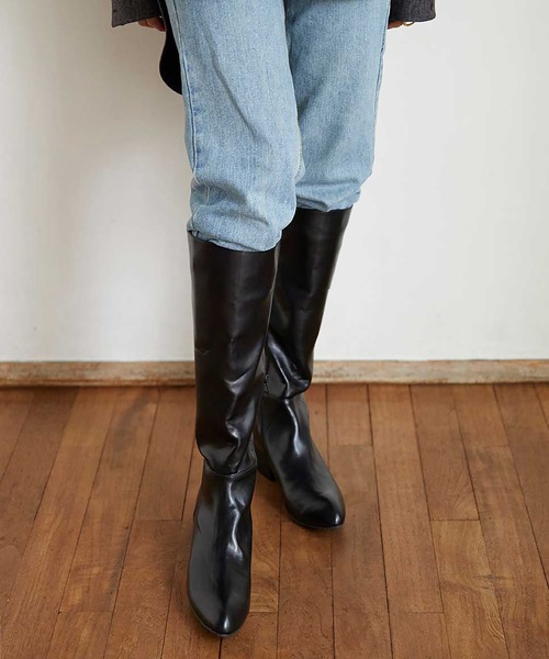 RANDEBOO（ランデブー）の「Classic long boots（ブーツ・レディース・ブラック/ブラウン・SMALL/MEDIUM/LARGE）」の3枚目の写真