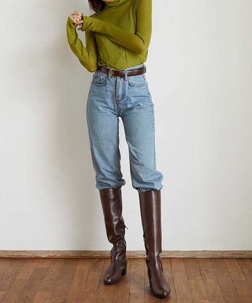 RANDEBOO（ランデブー）の「Classic long boots（ブーツ・レディース・ブラック/ブラウン・SMALL/MEDIUM/LARGE）」の9枚目の写真