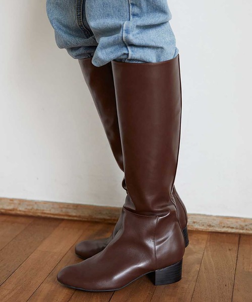 RANDEBOO（ランデブー）の「Classic long boots（ブーツ・レディース・ブラック/ブラウン・SMALL/MEDIUM/LARGE）」の10枚目の写真