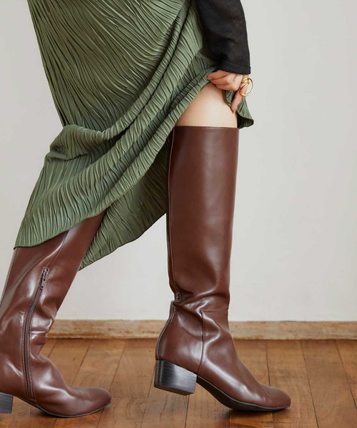RANDEBOO（ランデブー）の「Classic long boots（ブーツ・レディース・ブラック/ブラウン・SMALL/MEDIUM/LARGE）」の13枚目の写真