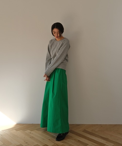 AKTE（アクテ）の「ライトスウェットプルオーバー（スウェット・レディース・ブラック/グレー/ピンク・FREE）」の22枚目の写真