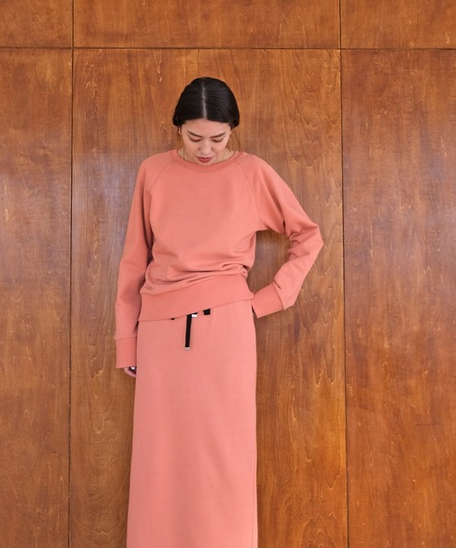 AKTE（アクテ）の「ライトスウェットプルオーバー（スウェット・レディース・ブラック/グレー/ピンク・FREE）」の5枚目の写真