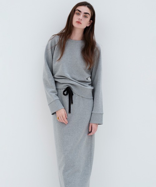 AKTE（アクテ）の「ライトスウェットプルオーバー（スウェット・レディース・ブラック/グレー/ピンク・FREE）」の15枚目の写真