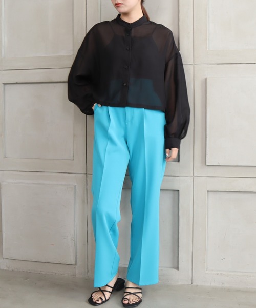 *NewArrival*ボリュームスリーブエステルシアーカーデシャツ